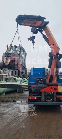 Jeřáb na nákladním automobilu MERCEDES-BENZ Actros 2644 / 6X4 / Kran Palfinger PK29002 WINCH