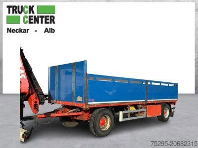 Camion plateau SCANIA R500 V8 Atlas Kran kompl. Hänger- Zug!