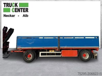 Camion plateau SCANIA R500 V8 Atlas Kran kompl. Hänger- Zug!