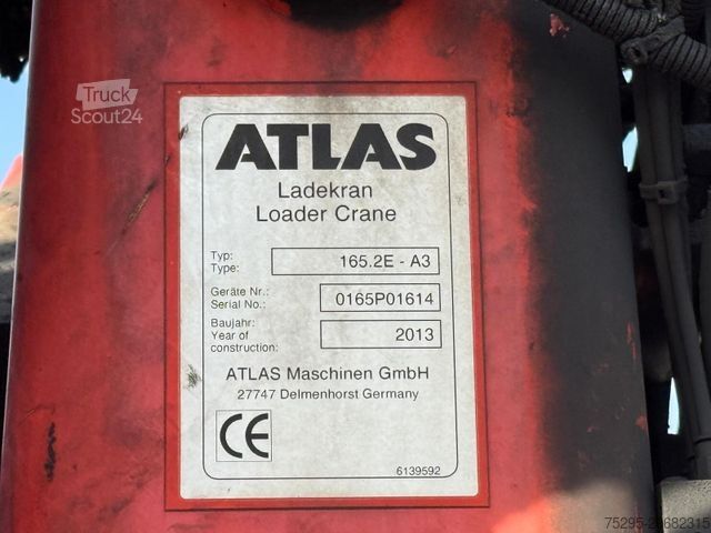 Camion plateau SCANIA R500 V8 Atlas Kran kompl. Hänger- Zug!