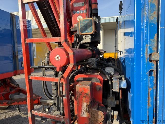 Camion plateau SCANIA R500 V8 Atlas Kran kompl. Hänger- Zug!