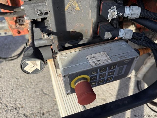 Camion plateau SCANIA R500 V8 Atlas Kran kompl. Hänger- Zug!