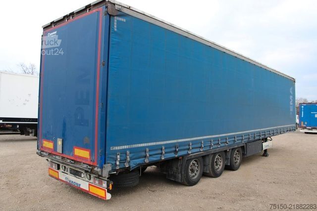 Отворено полуремарке с брезент KRONE SD Tautliner MEGA - Nr.: 811