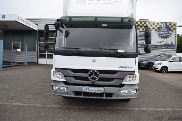 Samochód dostawczy z plandeką mercedes-benz Atego 816 L Automatik*Ladebordwand*Tempomat