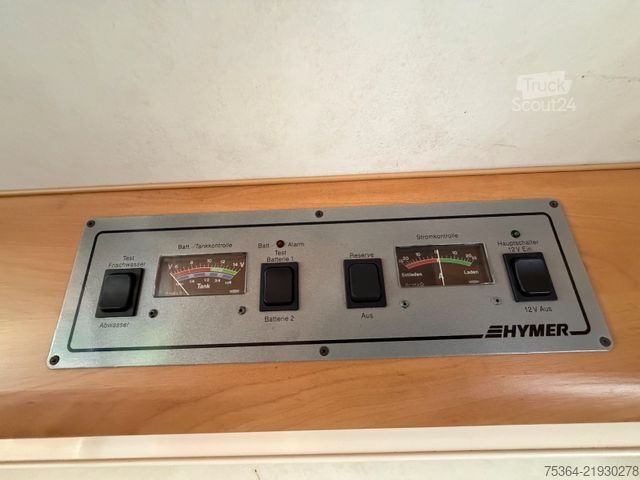 Integroitu matkailuauto HYMER/ERIBA B 544 Vollintegriert Fiat 2.5 Tdi 85 kw Hubbett