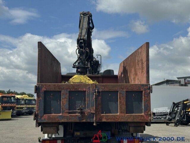 Abrollkipper Abrollcontainer + Kran Jonsered 1020 7,3m = 1,4t