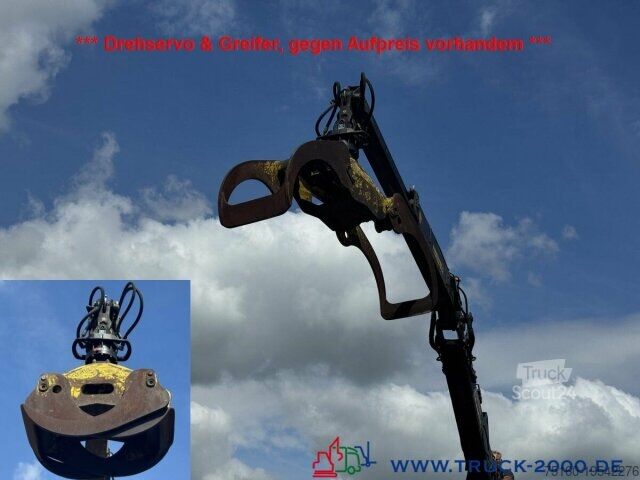 Abrollkipper Abrollcontainer + Kran Jonsered 1020 7,3m = 1,4t