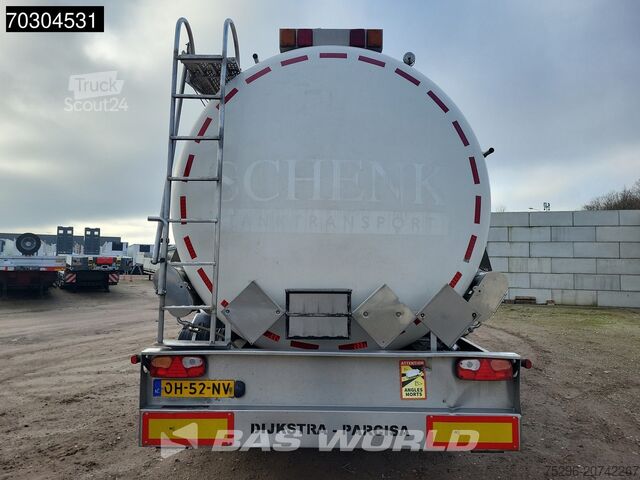 Camión cisterna Parcisa D-2713 TUV 06/26 ADR Lifting Axle FUEL