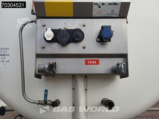 Camión cisterna Parcisa D-2713 TUV 06/26 ADR Lifting Axle FUEL