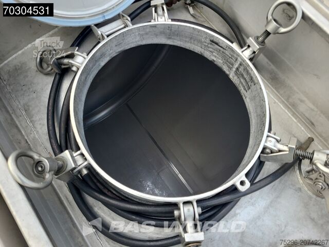 Camión cisterna Parcisa D-2713 TUV 06/26 ADR Lifting Axle FUEL