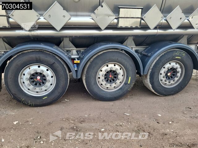 Camión cisterna Parcisa D-2713 TUV 06/26 ADR Lifting Axle FUEL