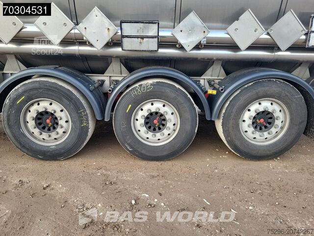 Camión cisterna Parcisa D-2713 TUV 06/26 ADR Lifting Axle FUEL