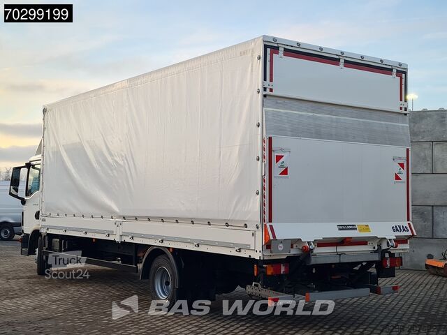 Lona corredera MAN TGL 12.250 4X2 12tonner 1500kg Ladebordwand Aut...