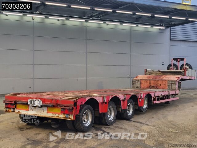 Tieflader Nooteboom 0SD7304 4 axles TUV 04/26 Lift +2x Steering Axle