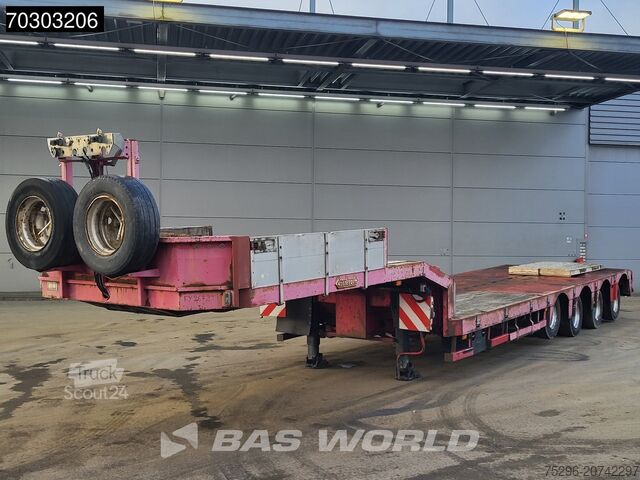 Tieflader Nooteboom 0SD7304 4 axles TUV 04/26 Lift +2x Steering Axle