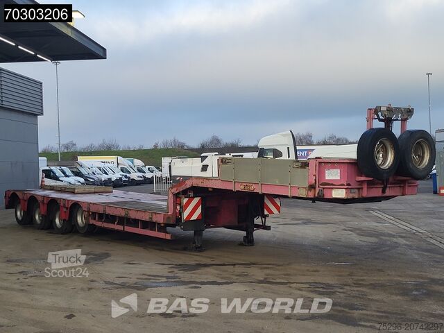 Tieflader Nooteboom 0SD7304 4 axles TUV 04/26 Lift +2x Steering Axle