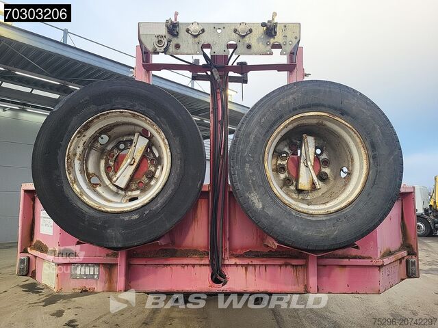 Nizki nakladalnik Nooteboom 0SD7304 4 axles TUV 04/26 Lift +2x Steering Axle