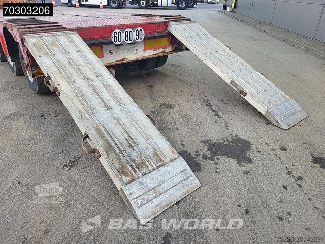 Tieflader Nooteboom 0SD7304 4 axles TUV 04/26 Lift +2x Steering Axle