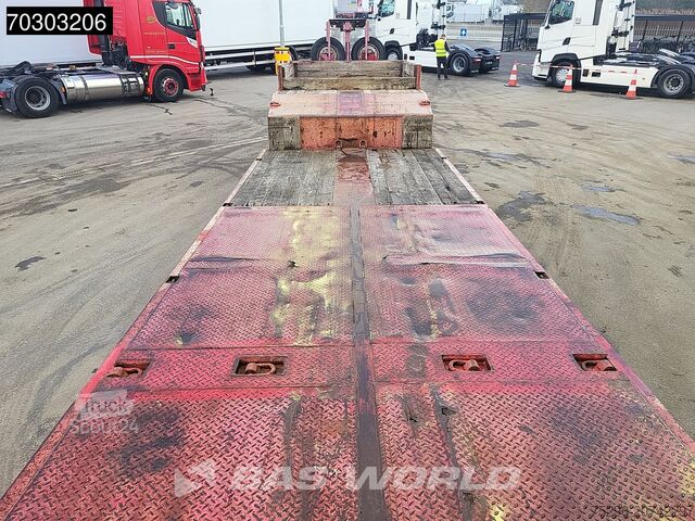 Tieflader Nooteboom 0SD7304 4 axles TUV 04/26 Lift +2x Steering Axle