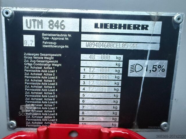 Mobilna dizalica Liebherr LTM 1070-4.2 (12 - 060 043) | 8x6 | ATM