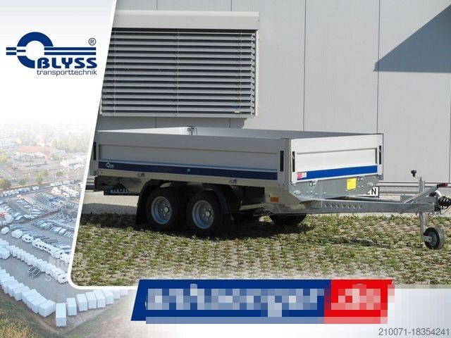 Reboque para automóvel BLYSS Hochlader Anhänger 260x150x40cm 2700kg zGG