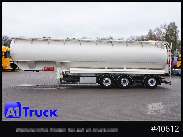 Silo sættevogn HEITLING SDBH 54, 7 Kammern, Futter Feed Lenkachse, Alufelgen,