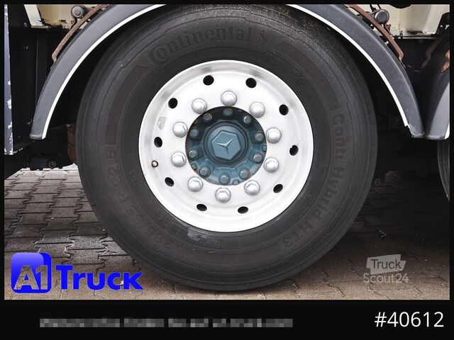 Silo sættevogn HEITLING SDBH 54, 7 Kammern, Futter Feed Lenkachse, Alufelgen,