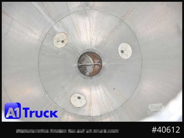 Silo sættevogn HEITLING SDBH 54, 7 Kammern, Futter Feed Lenkachse, Alufelgen,