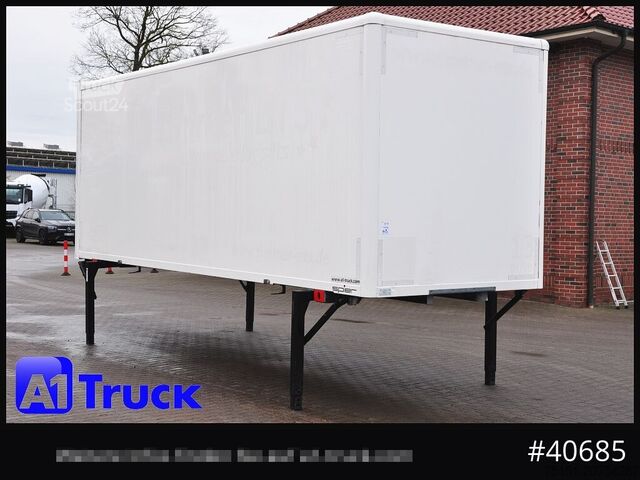 Nadwozie wymienne z zabudową skrzyniową SPIER WB Koffer, 7,45, guter Zustand, verzinkt, Rolltor