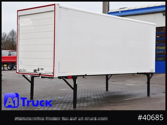 Nadwozie wymienne z zabudową skrzyniową SPIER WB Koffer, 7,45, guter Zustand, verzinkt, Rolltor