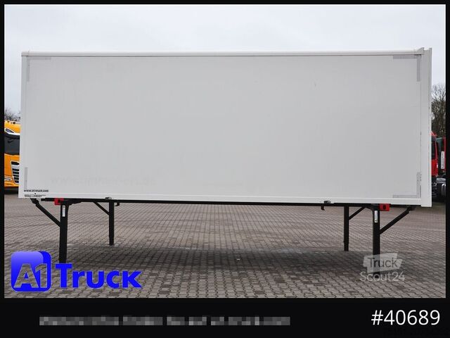 Nadwozie wymienne z zabudową skrzyniową SPIER WB Koffer, 7,45, guter Zustand, verzinkt, Rolltor