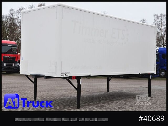 Nadwozie wymienne z zabudową skrzyniową SPIER WB Koffer, 7,45, guter Zustand, verzinkt, Rolltor