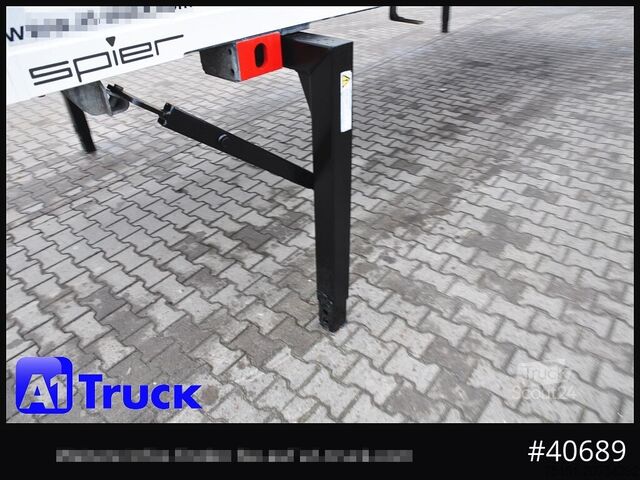 Nadwozie wymienne z zabudową skrzyniową SPIER WB Koffer, 7,45, guter Zustand, verzinkt, Rolltor