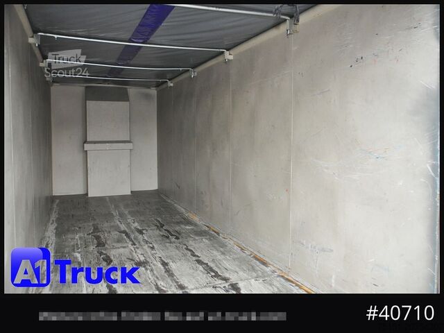 Kontener hakowy POL OSTEG Abrollcontainer 47,5m³, Mulde, Dachplane, Portaltür