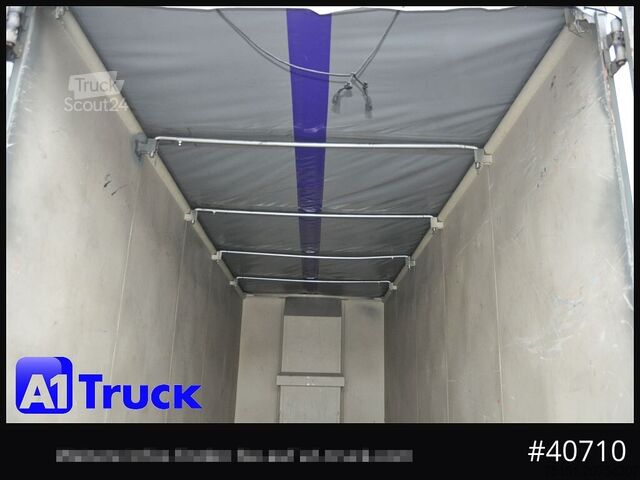 Kontener hakowy POL OSTEG Abrollcontainer 47,5m³, Mulde, Dachplane, Portaltür