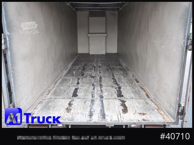 Kontener hakowy POL OSTEG Abrollcontainer 47,5m³, Mulde, Dachplane, Portaltür