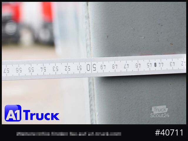 Kontener hakowy POL OSTEG Abrollcontainer 47,5m³, Mulde, Dachplane, Portaltür