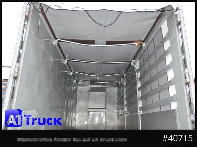 Kontener hakowy POL OSTEG Abrollcontainer 47,m³, Mulde, 1 seitig Schiebeplane, Plane