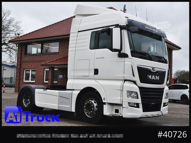 Standardowy ciągnik siodłowy MAN TGX 18,460, BLS, Intarder 2 Tanks,