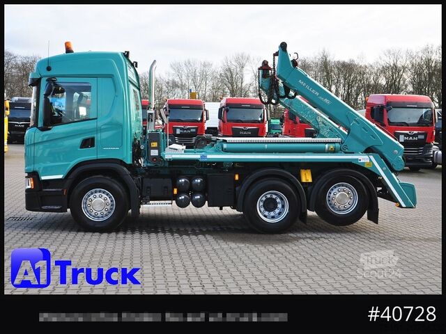 Wywrotka SCANIA G410 Meiller AK 16 Funk Lenkachse