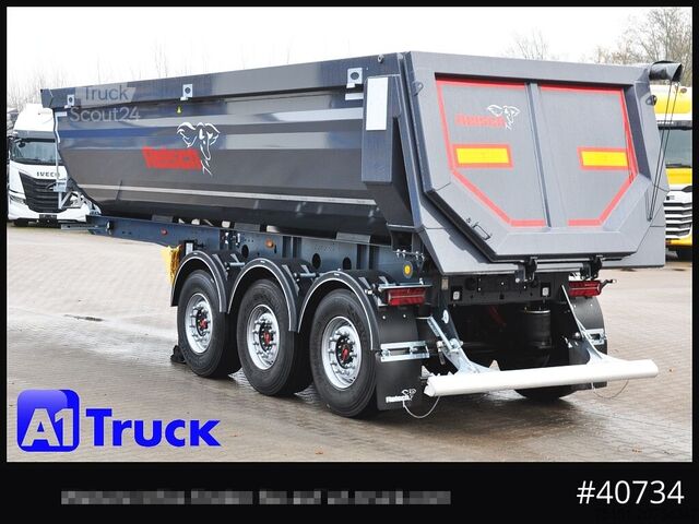 Naczepa wywrotka REISCH Steelpipe-R 25m³ NEU Stahl Lift SAF Hardox