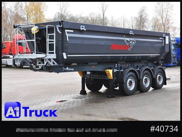 Naczepa wywrotka REISCH Steelpipe-R 25m³ NEU Stahl Lift SAF Hardox