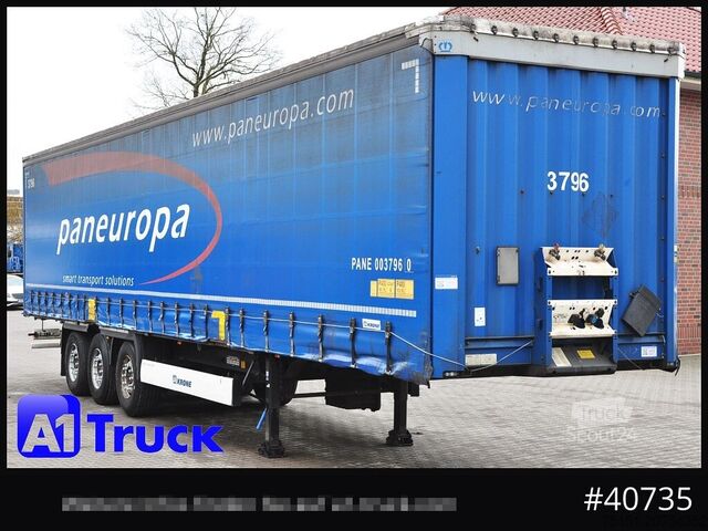 Naczepa otwarta z plandeką KRONE SD Tautliner, Code XL, BPW