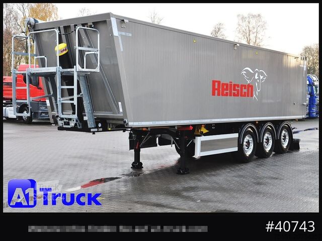 Naczepa wywrotka REISCH RHKS, Alu 50m³, NEU Kombitüren, Lift Alu, LED