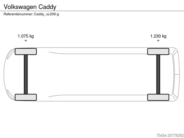 Fourgon tôlé Volkswagen Caddy
