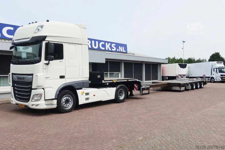 Semi-remorque surbaissée Broshuis 4A0u-16-40