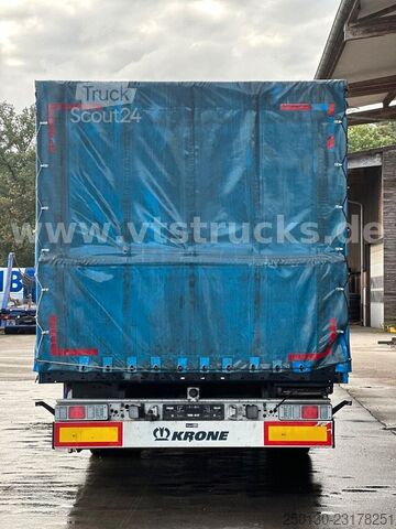 Otvorena poluprikolica sa ceradom KRONE SD Curtainsider/Rungen/Hubdach/Box/Liftachse