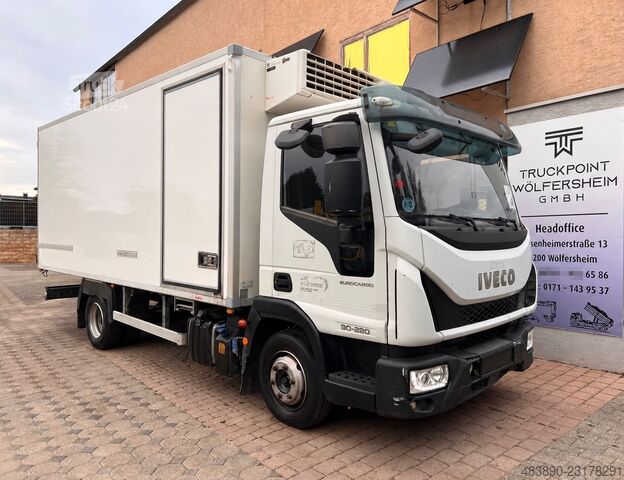 Ledusskapja kravas automašīna IVECO Eurocargo 90E22/Frigo/-25C/2-Kammern/Thermo-King