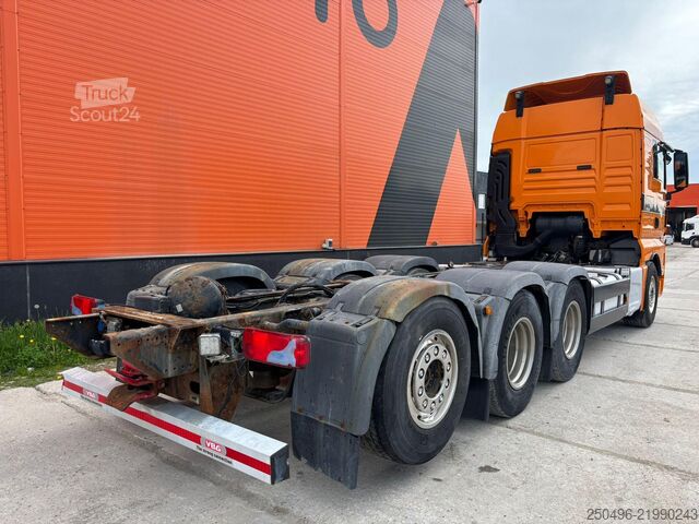Šasijas kabīne MAN TGS 35.560 8x4*4 PTO / 9 TON FRONT AXLE / INTARDER