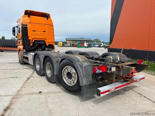 Šasijas kabīne MAN TGS 35.560 8x4*4 PTO / 9 TON FRONT AXLE / INTARDER